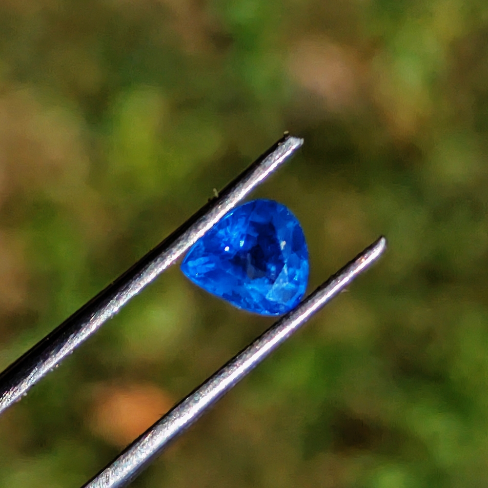 Cornflower Blue Natural Sapphire Ceylon 0.74 Carats Litnon.com