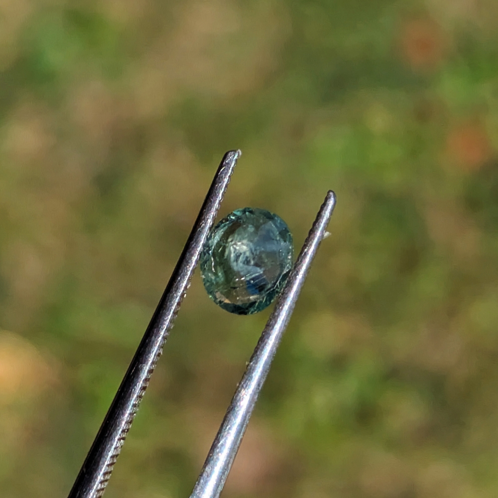 Well Cut Moody Green Montana Sapphire 0.73 Carats Litnon.com