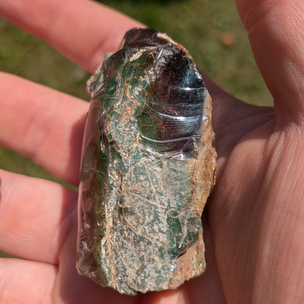 Virgin Valley Nevada Opal Specimen 87.5 Grams  Litnon.com