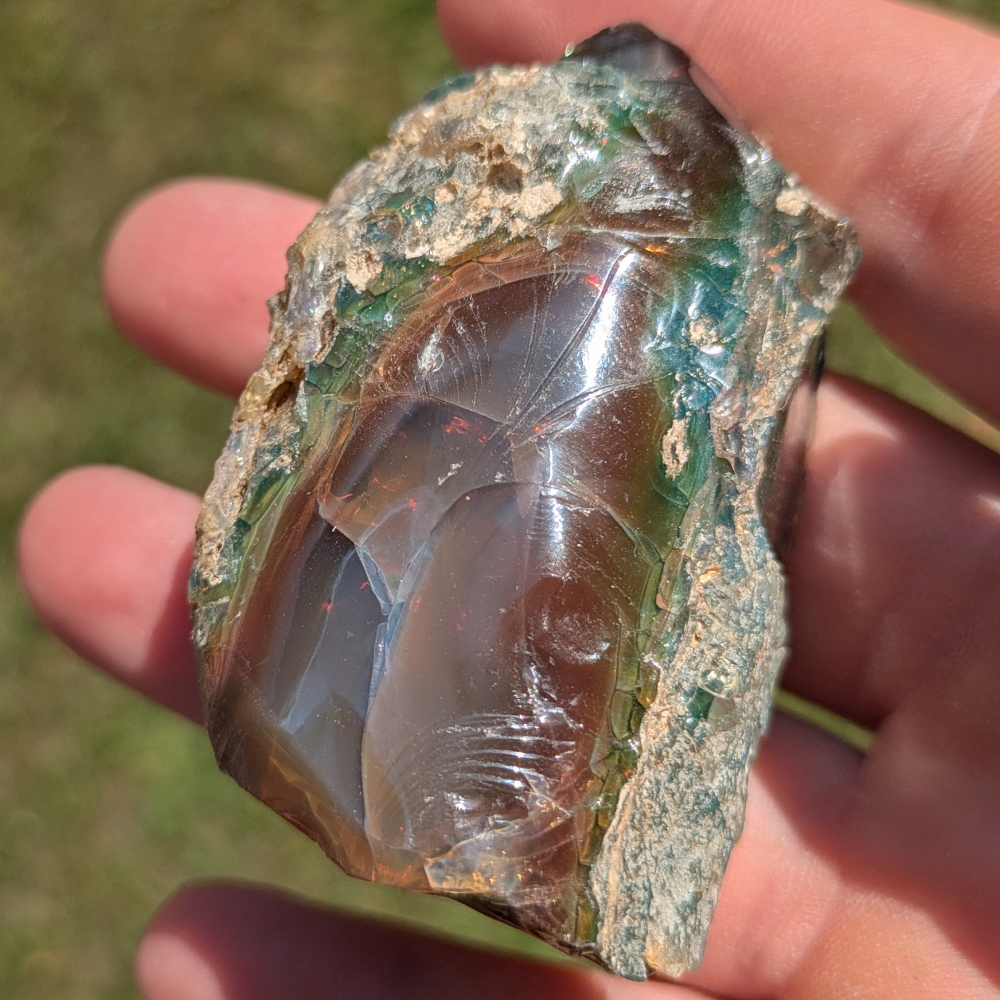 Virgin Valley Nevada Opal Specimen 87.5 Grams  Litnon.com
