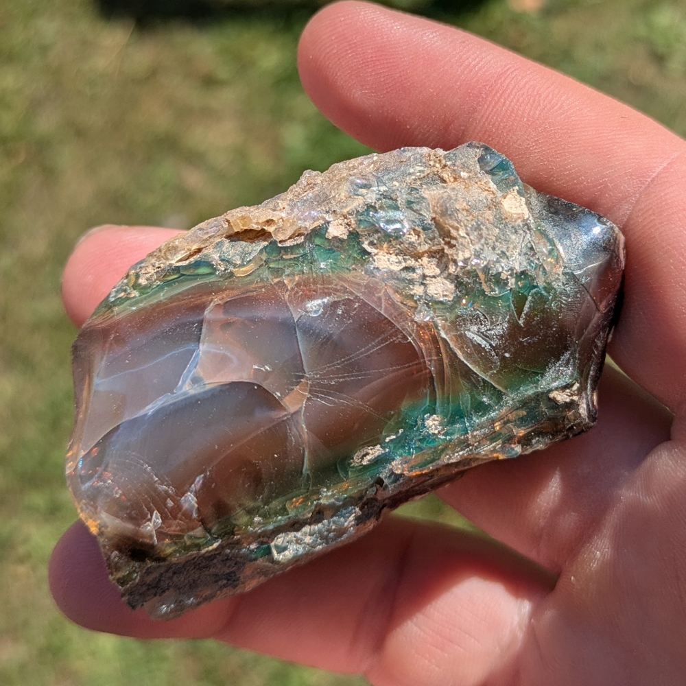 Virgin Valley Nevada Opal Specimen 87.5 Grams  Litnon.com