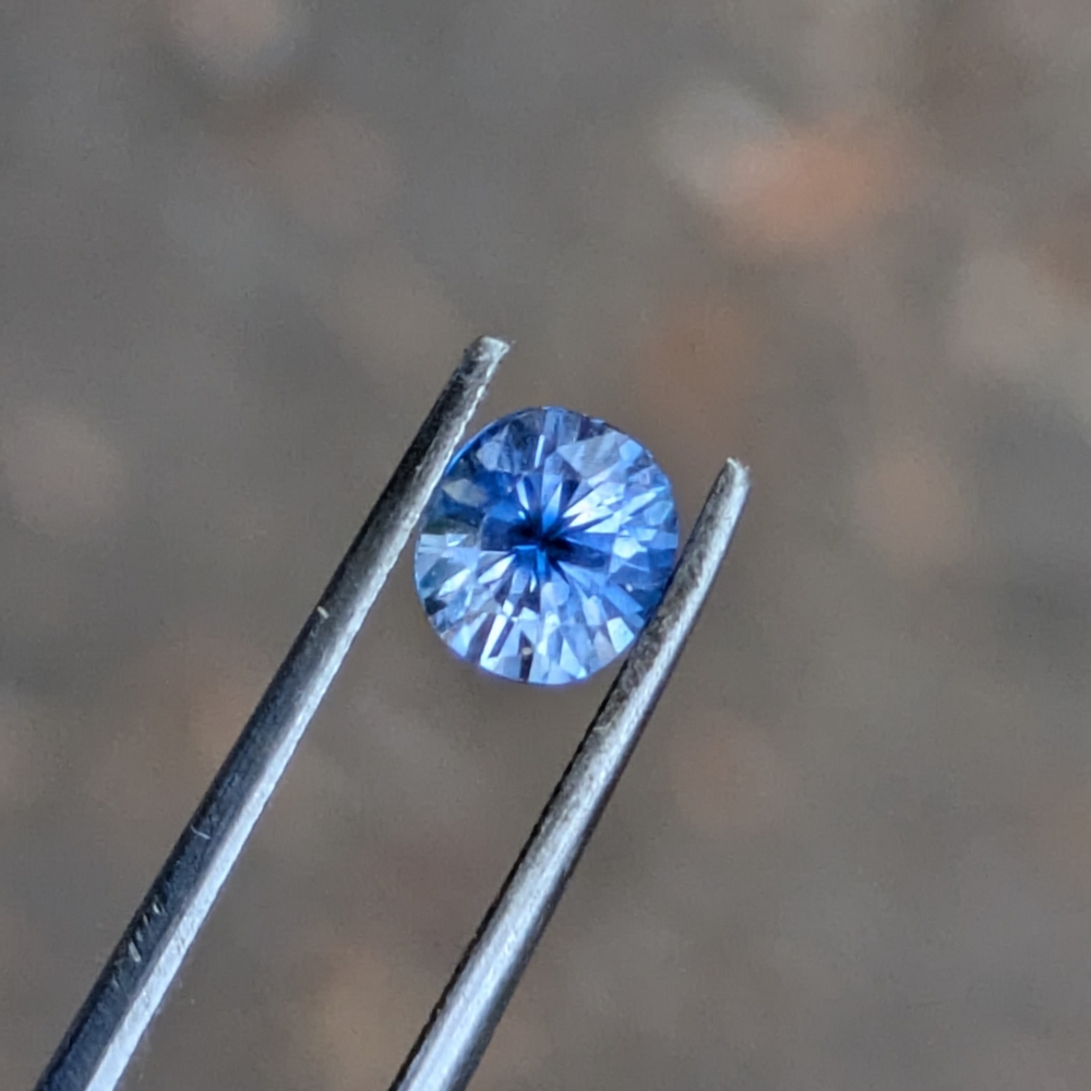 USA Cut Cornflower Blue Ceylon Sapphire – 0.81 Carats Litnon.com