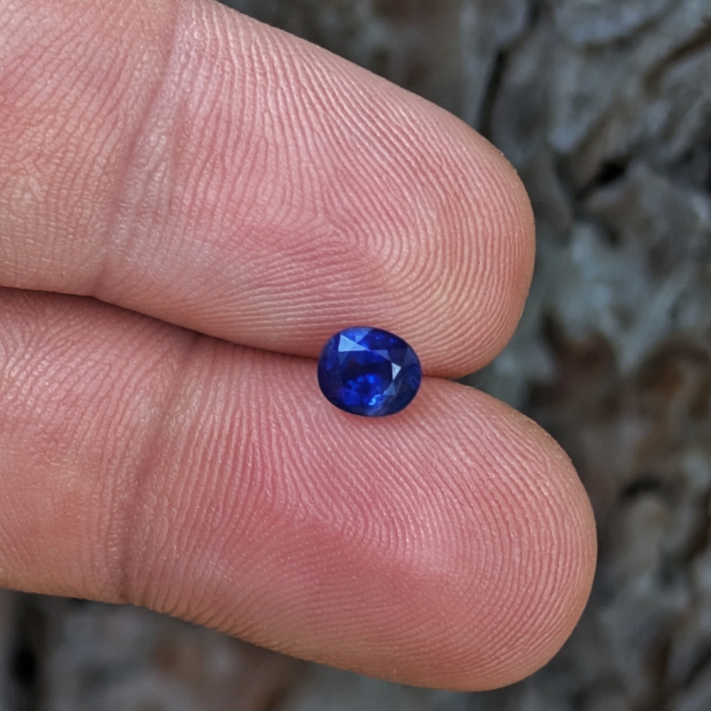 Deep Color Royal Blue Ceylon Sapphire – 0.95 Carats Litnon.com