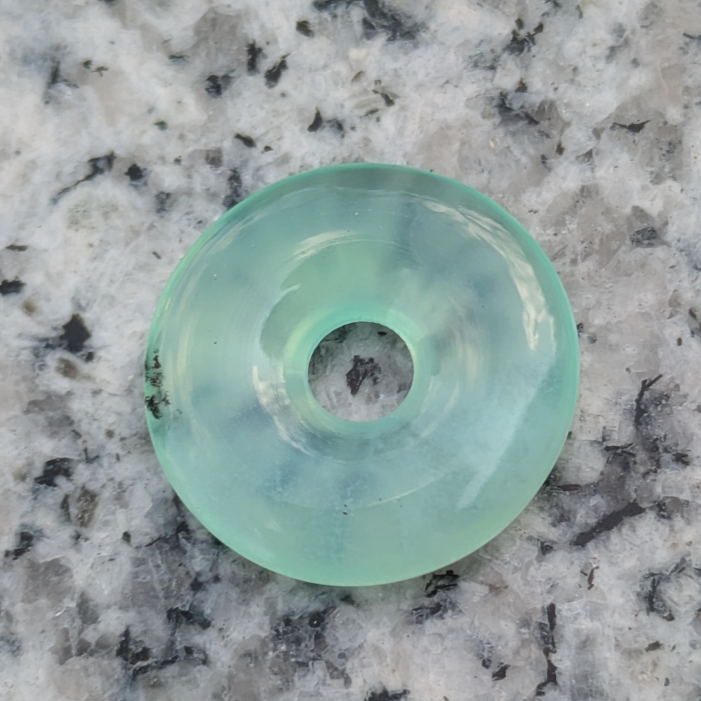 Old Stock Natural Burmese Jadeite Ring Disc - 3.23 Carats Litnon.com