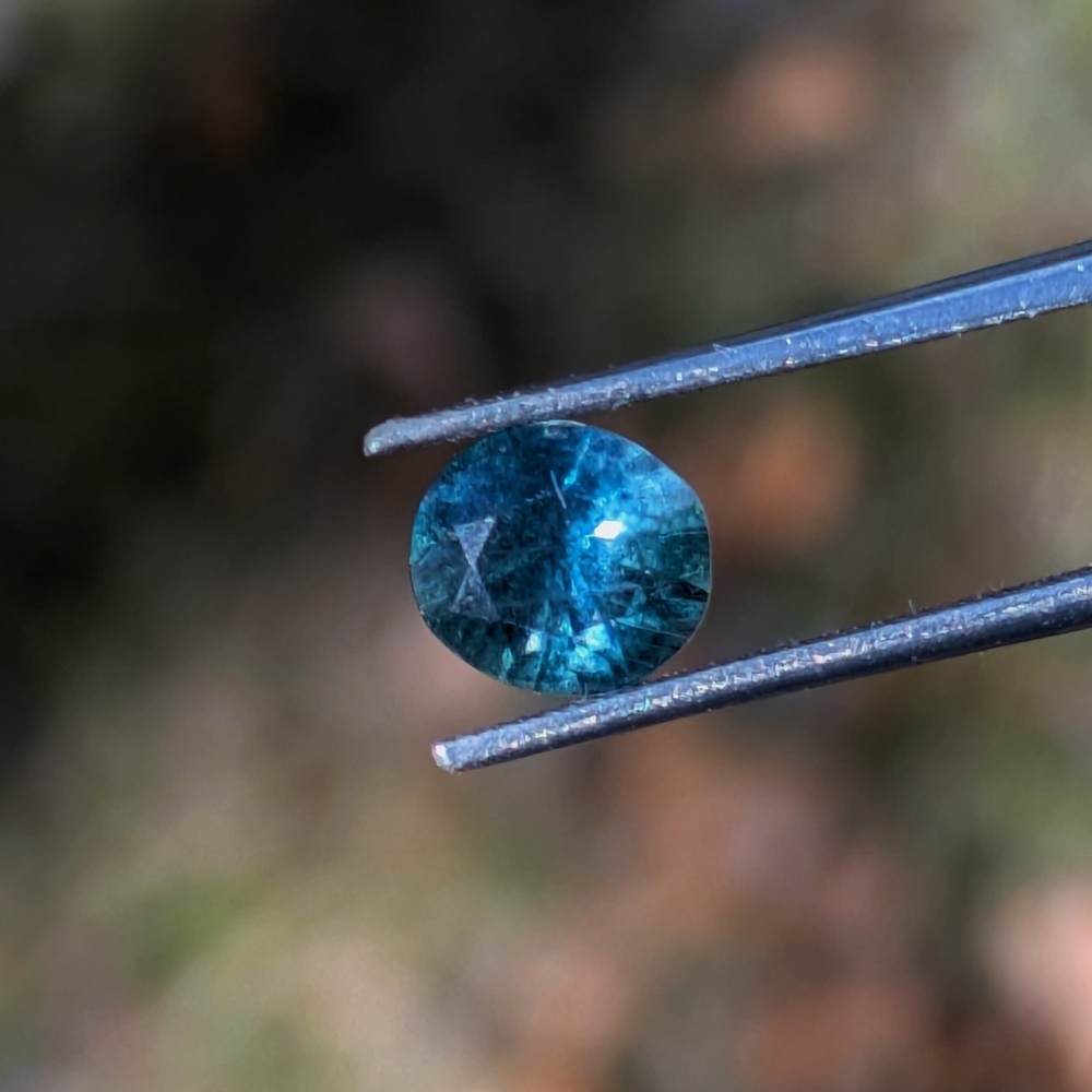 USA Cutting Moody Unheated Montana Sapphire  1.12 Carats Litnon.com