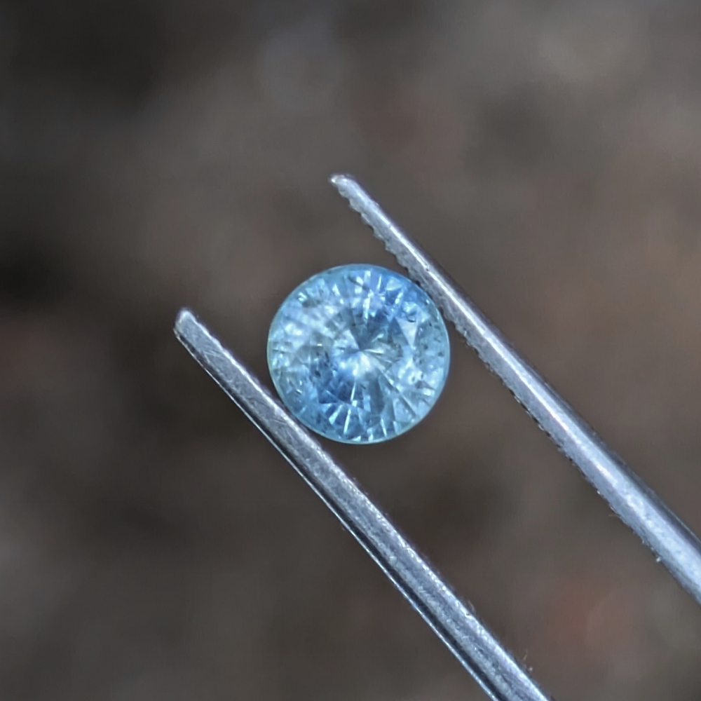 Light Blue Unheated Montana Sapphire 0.62 Carats Litnon.com