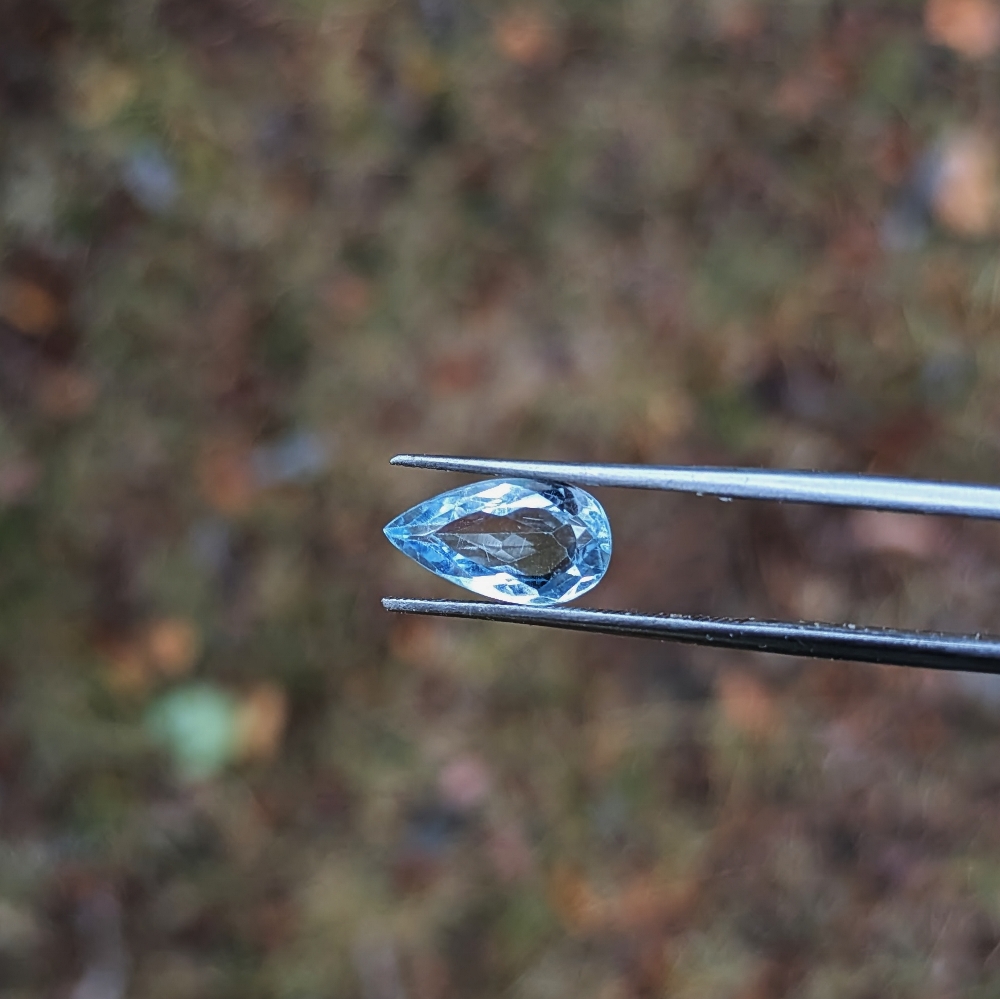 Pretty Natural Brazil Aquamarine 2.84 Carats Litnon.com