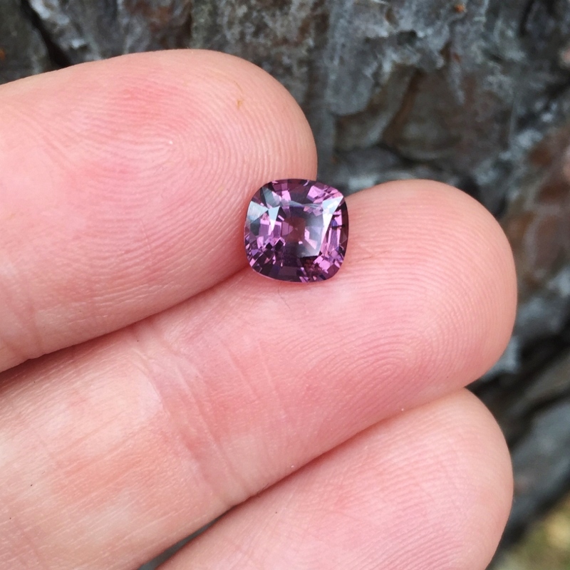 Natural Purple Burmese Spinel 1.83 Carats  Litnon.com