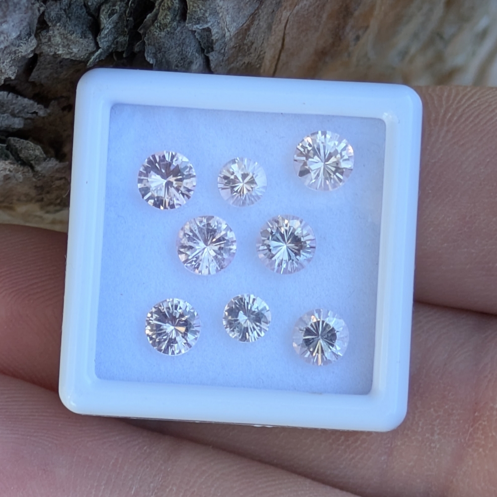 Bright Light Ice Pink Tourmaline Lot Afghanistan 3.18 Carats Tw Litnon.com