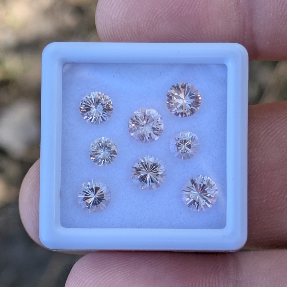 Bright Light Ice Pink Tourmaline Lot Afghanistan 3.18 Carats Tw Litnon.com