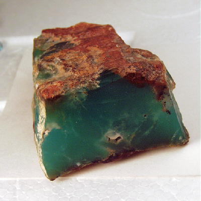 Rare Huge Block of Top Gem Gel Chrysoprase  Litnon.com