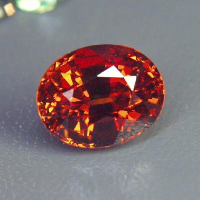 Color and Quality TOP Gem Spessartite Garnet 6.86 ct  Litnon.com