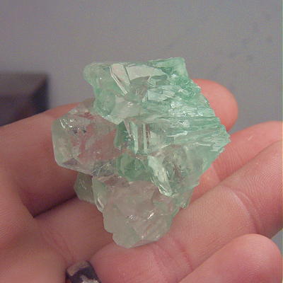 Premier Quality Rare Green Well Pocket Apophyllite Specimen  Litnon.com