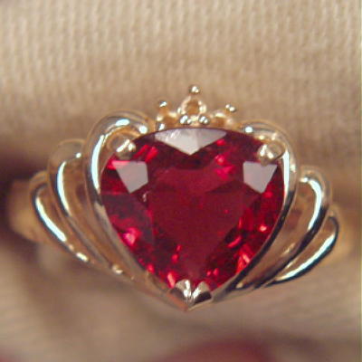 Beautiful Rubelite Tourmaline 14 kt Ring  Litnon.com