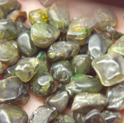  Rare Collectors Lot Russian Demantoid Garnet Specimen Rough 180 ct  Litnon.com