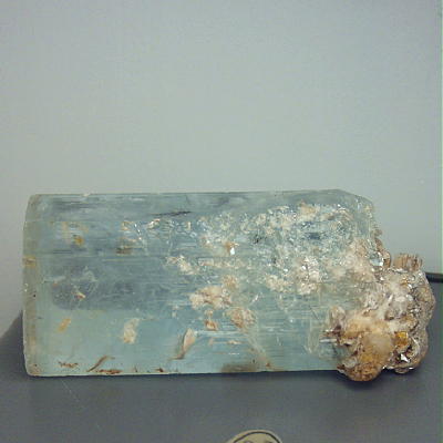  Blue Aquamarine Crystal Specimen Pakistan  Litnon.com