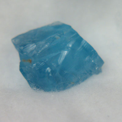 Superb Double Blue Aquamarine Facet Rough ct GLI 5 Litnon.com