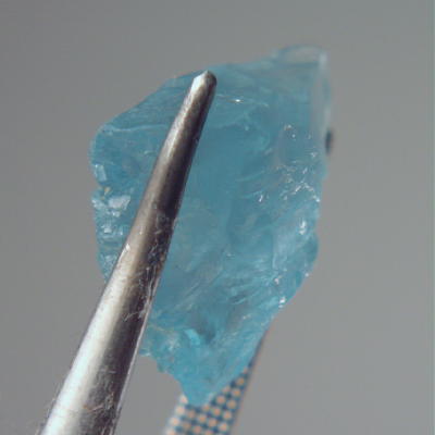 Superb Double Blue Aquamarine Facet Rough ct GLI 1 Litnon.com