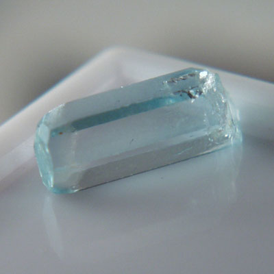 Crystal Clear Aquamarine Facet Rough Namibia Litnon.com