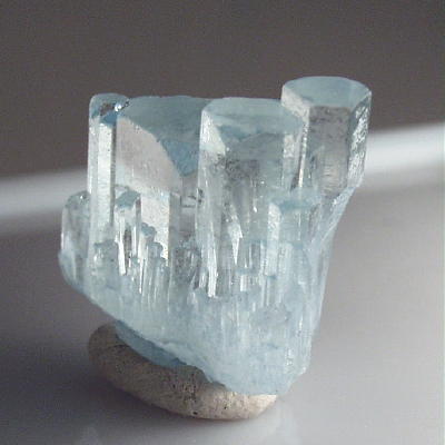 Terminated Aquamarine Beryl Crystal Specimen Pakistan  Litnon.com