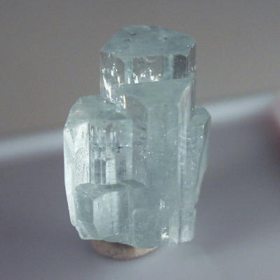 Terminated Aquamarine Beryl Crystal Specimen Pakistan  Litnon.com