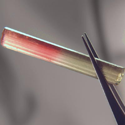 Huge Bi Color Tourmaline Facet Rough 25.12 ct ING Litnon.com