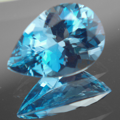 Deep Blue Santa Maria Africana Aquamarine 8.83 ct.  Litnon.com