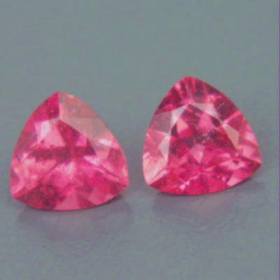 Hot Pink Intense Color Brazil Tourmaline Pair  Litnon.com
