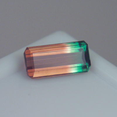 Beautiful and Clean Bi Color Tourmaline Brazil 3.40 ct  Litnon.com