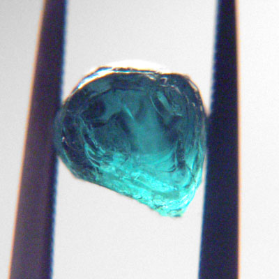 Premium Blue Afghan Indicolite Tourmaline Facet Rough GLI		 Litnon.com