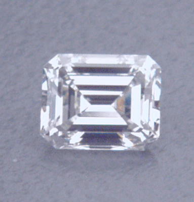 H - I Color VS - 1-Emerald Cut Diamond 0.54 ct  Litnon.com