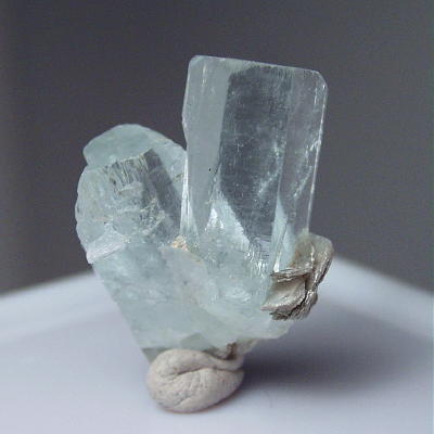 Terminated Aquamarine Beryl Crystal Specimen Pakistan  Litnon.com