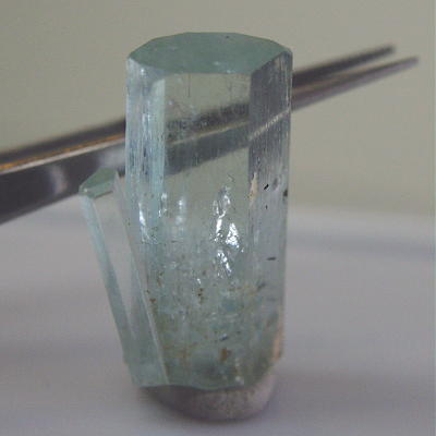 Terminated Aquamarine Beryl Crystal Specimen Namibia  Litnon.com