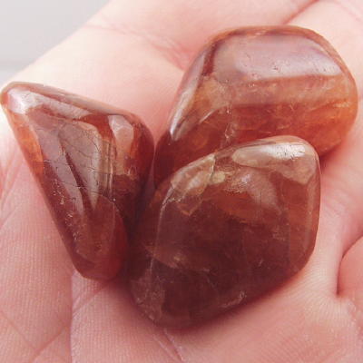 Tumbled Polished Grossular Garnet Afghanistan 280 ct GL Litnon.com