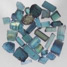 BlueTourmaline Facet Rough Namibia Lot 32.18 ct 