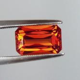 Brilliant Top Cut and Fine Color Spessartite Garnet 