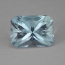 Top Cut Natural color Blue Topaz 5.87 ct 