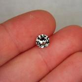 USA Cut Platinum - Gray Oyo Tourmaline Nigeria 