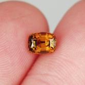 Rare Russian Demantoid - Topazolite Garnet 1.09 ct 