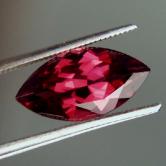  Rich Red - Pink Orissa Rhodolite Garnet 3.60 ct 
