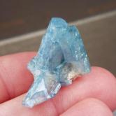 Rich Blue Aquamarine Crystal Specimen Namibia 