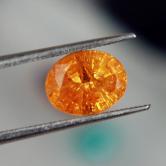 Bright Color True Mandarin Orange Spessartite Garnet GL