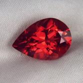 $NR$ Big and Bright Gem Red Orange Andesine 6.40 ct 