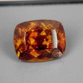 Big Cushion Cut Rare Spanish Sphalerite 18.76 ct 