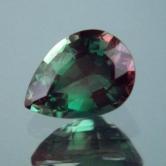Bi-Color Green and Red Congo Andesine 2.43 ct 