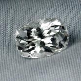 Natural Gem Top Cut Ceylon White Sapphire 4.30 ct 