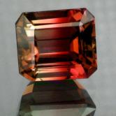 Big Bright and Clean Bi-Color Tourmaline 11.17ct 