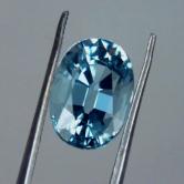 Quality High Color Blue Aquamarine Nigeria 3.57ct 