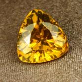 Collectors Metamict Golden Zircon Sri Lanka 5.40 ct 
