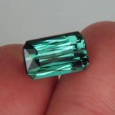 Top Cut and Color Blue Green Afghan Tourmaline 5.73 ct 